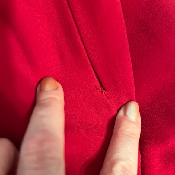 Valentino Red Vintage wide legged cropped Jumper - Picture 7 of 14